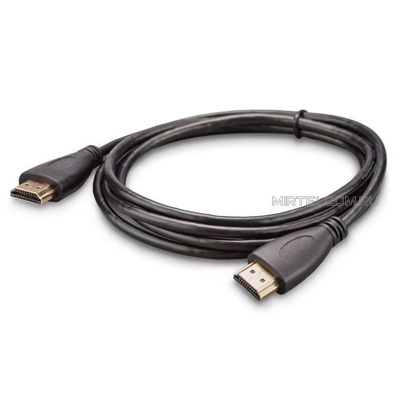 Шнур HDMI ver.2.0, 4K, 1080P, 3D, Ethernet, 24K GOLD, 3м, купить в Тюмени