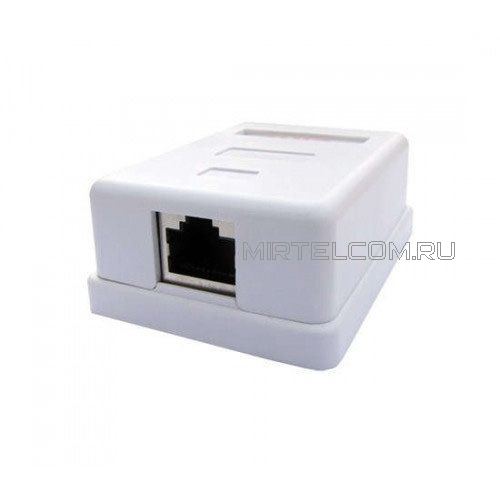 Экранированная розетка 1 RJ-45 CAT5e