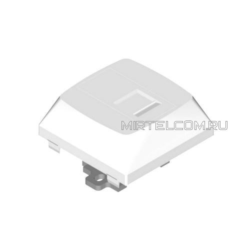 Монтажная коробка для модулей Keystone 1хRJ-45/RJ-12