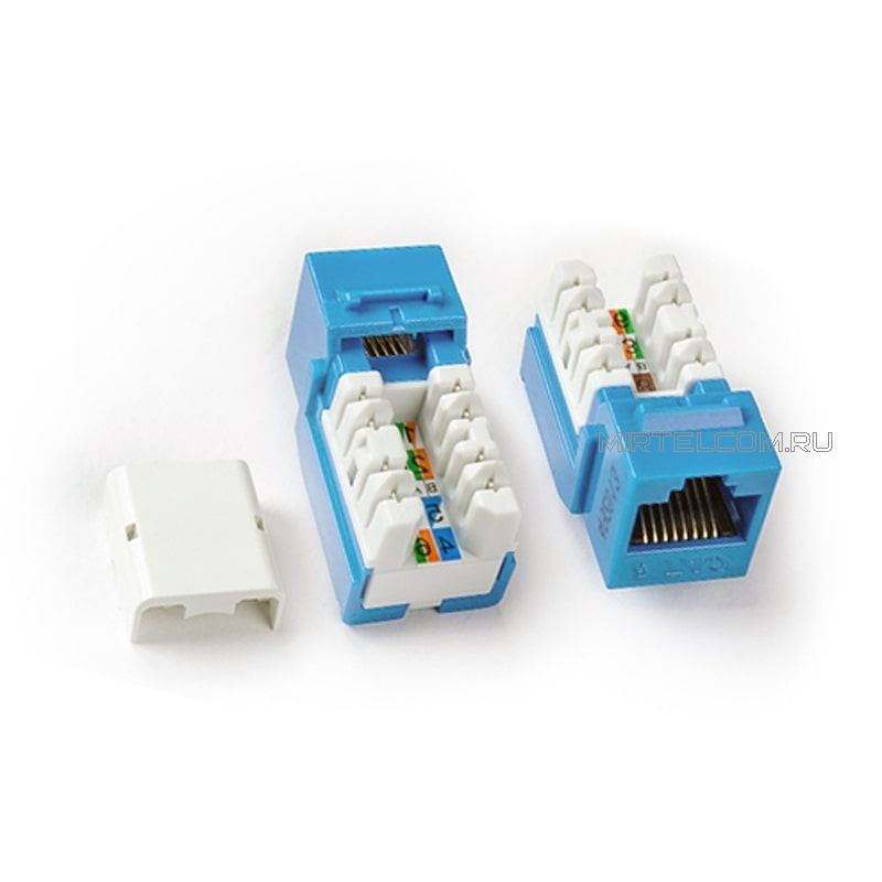 Модуль Keystone Jack RJ-45(8P8C), категория 6, купить в Тюмени