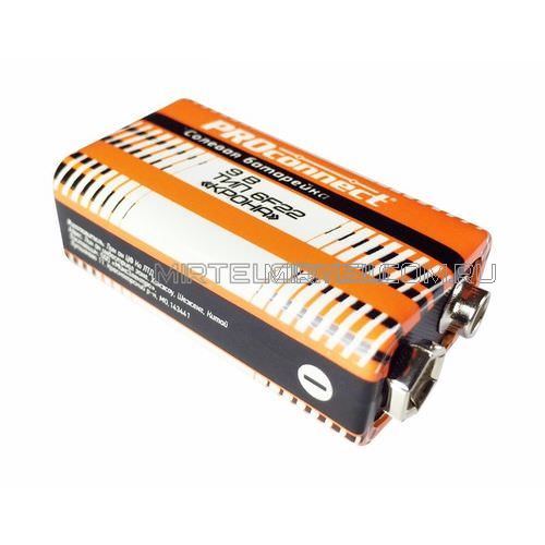 Солевая батарейка КРОНА 9V 6F22