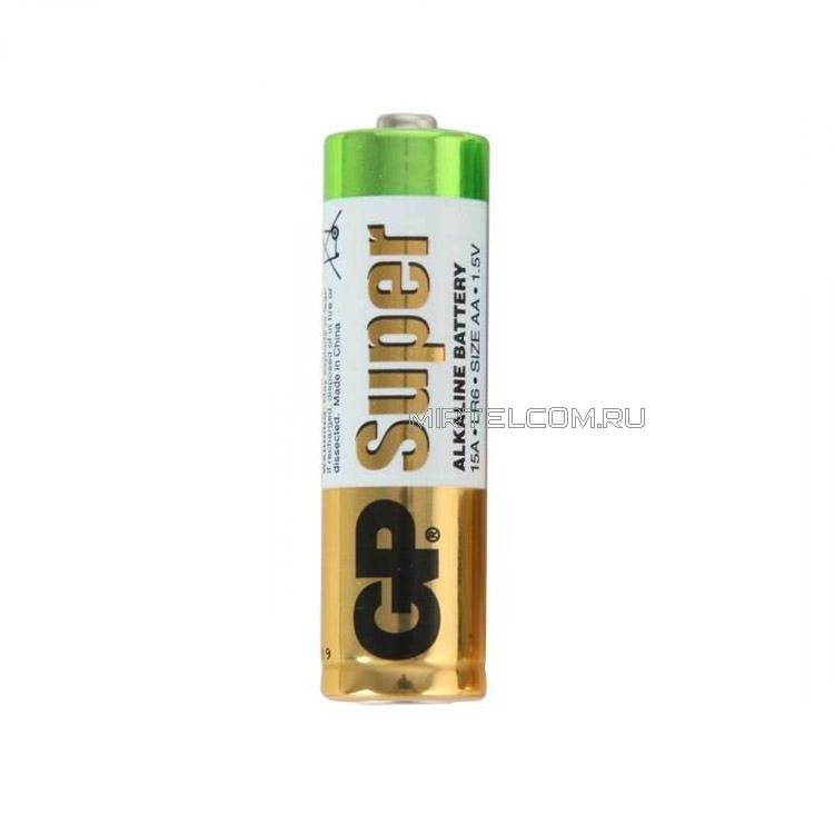 Батарейка AA GP Super Alkaline 15A LR6, купить в Тюмени