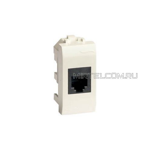 Розетка компьютерная RJ-45 кат.6 DKC 45057