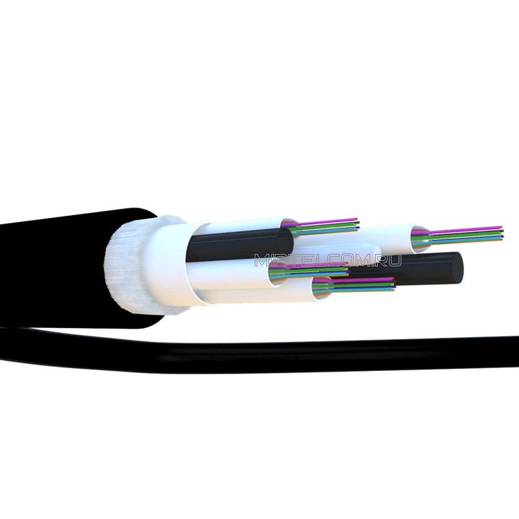 Волоконно-оптический кабель самонесущий, модульной конструкции, легкий