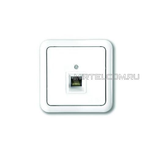 Розетка компьютерная моноблочная 1хRJ-45 GUSI Solo (С6К1-001)