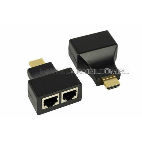 HDMI удлинитель по витой паре (8p8c)