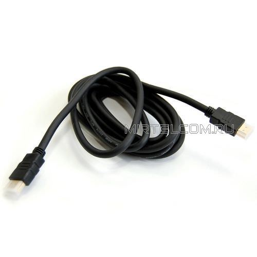 Шнур HDMI ver.2.0, 4K, 1080P, 3D, Ethernet, 24K GOLD, 10м