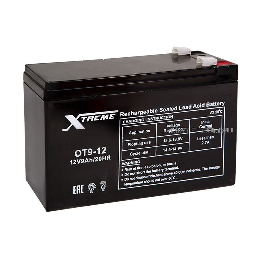 Аккумуляторная батарея для ИБП Huawei Xtream VRLA 12V, 9Ah