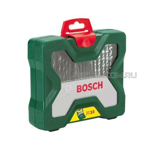 Набор сверл и бит Bosch X-Line-33, 33 предмета, купить в Тюмени