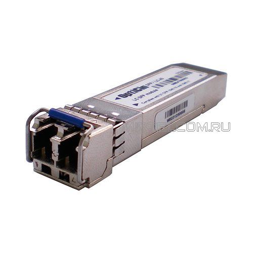 Оптический SFP-модуль, 1000BASE-BX, 2 LC, до 20км, 14dB, одномод, Tx/Rx: 1310nm/1550nm (SFP-LX-LC-1G-20)