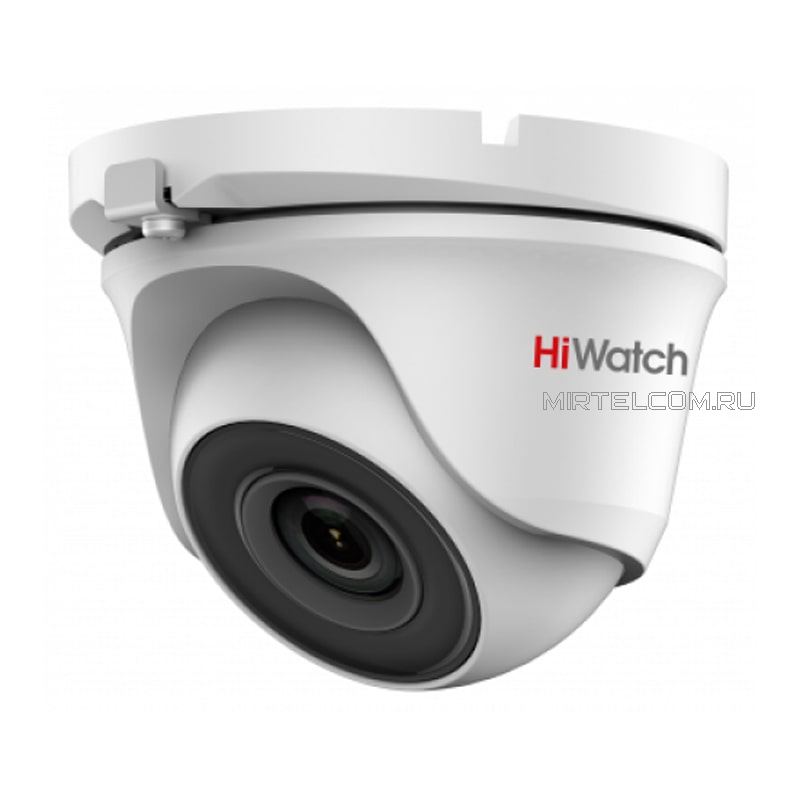 Уличная камера HiWatch DS-T203(B) 2.8мм, 2Mp, FullHD 1920x1080, HD-TVI/AHD/CVI/CVBS, IP66, купить в Тюмени