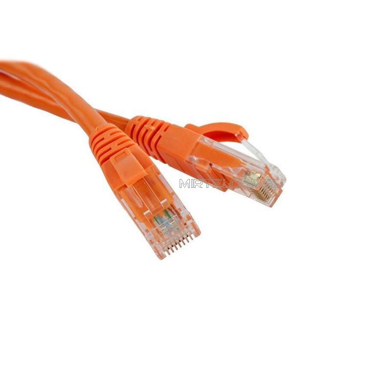 Кабель Патч-корд, UTP RJ-45, кат.6, 4 пары