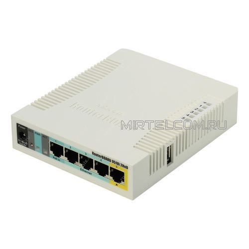 Радиомаршрутизатор MikroTik RB951Ui-2HnD