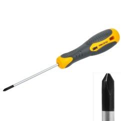 Отвертка крестовая PH0х75 CrV, двухкомпонентная ручка, IEK ARMA2L 3