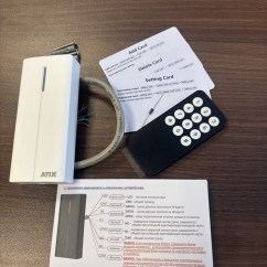 Контроллер автономный Atix со встроенным считывателем EM Marine, IP68, белый
