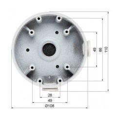 Монтажная коробка для мини-камер Dahua DH-PFA139