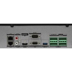 интерфейсы задняя панель Hikvision AcuSense DS-7732NXI-K4 NVR 8Мп, до 4 HDD, ANPR, видеоаналитика