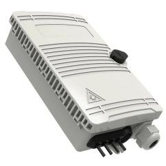 FO-WBI-4SC-LOCK Уличный настенный оптический FTTH бокс 4 SC (Duplex LC) IP65, под ключ