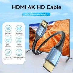 Кабель Vention HDMI High speed v2.0 4K 2160p 60Hz 3м