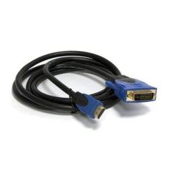Кабель KRAULER HDMI-DVI, 24GOLD, 5.0м