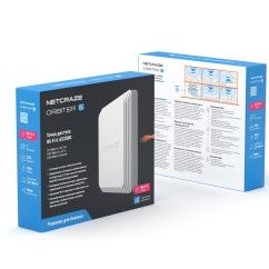 Точка доступа Netcraze Orbiter 6 (NAP-630) Wi‑Fi 6 AX3000 Mesh c портом 2.5 Gigabit Ethernet, PoE 