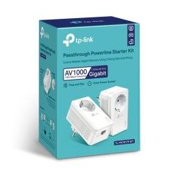 Комплект адаптеров для передачи Gigabit Ethernet по электросети TP-Link AV1000