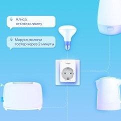 Умная Wi-Fi розетка TP-Link Tapo P110 с Алисой Марусей