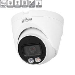 Купольная турельная IP-видеокамера Dahua 2.8мм, 4Mp 2688x1520, H.265+, SmartDualLight, микрофон