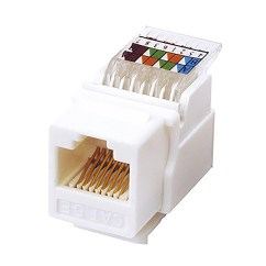 Модуль Keystone Jack RJ-45(8P8C), категория 5e, безынструментальный для розеток