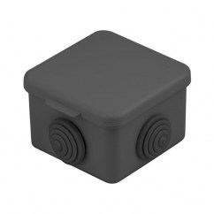 Коробка распаячная КМР-030-036, 4 мембр.ввода (65х65х50) чёрная EKF, купить в Тюмени