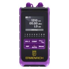 Тестер оптического кабеля и витой пары Ermenrich NetGeeks NU25 (OPM, VFL , RJ45)