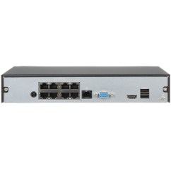 IP-видеорегистратор Dahua 8-ми канальный с PoE-портами, до 8 Мп