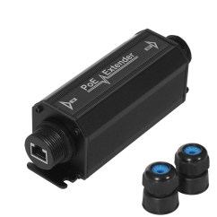 Уличный PoE удлинитель Gigabit Ethernet, герметичный, IP67 (аналог OSNOVO E-PoE/1w, AXIS T8129)