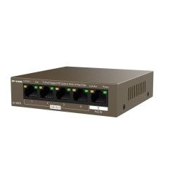 Гигабитный PD коммутатор, 1 порт PoE-in, 4 PoE-out
