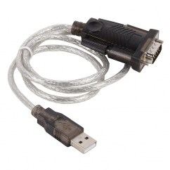 Шнур переходник USB - COM DB9M RS-232, 0,8м, купить в Тюмени