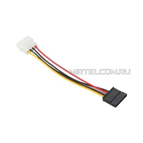 Кабель питания SATA (4pin) - Molex (4pin), 20 см