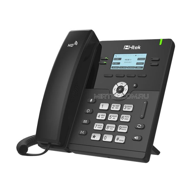 SIP-телефон Htek UC912E RU WiFi, PoE (4 SIP-аккаунта), купить в Тюмени