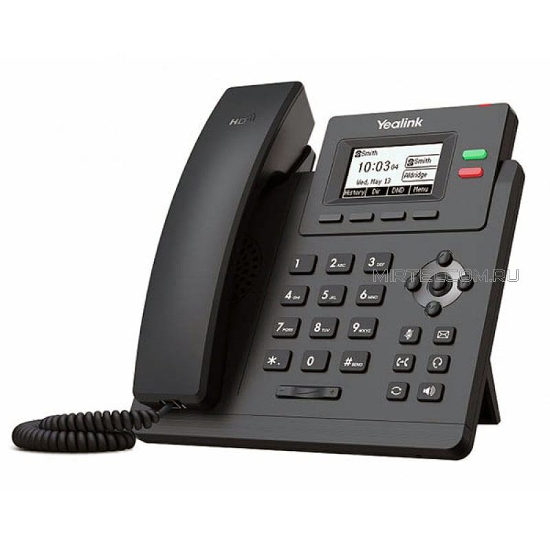 SIP-телефон Yealink SIP-T31P PoE (2 SIP-аккаунта), купить в Тюмени