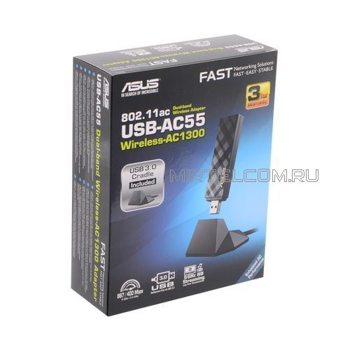 Wi-Fi адаптер ASUS USB-AC55