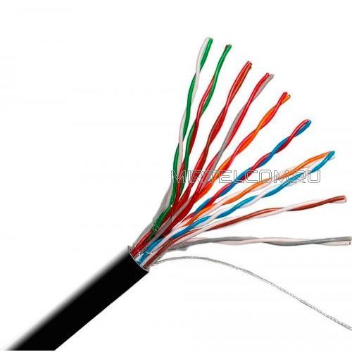 Кабель UTP 10 пар 24AWG PE внешний кат.5e